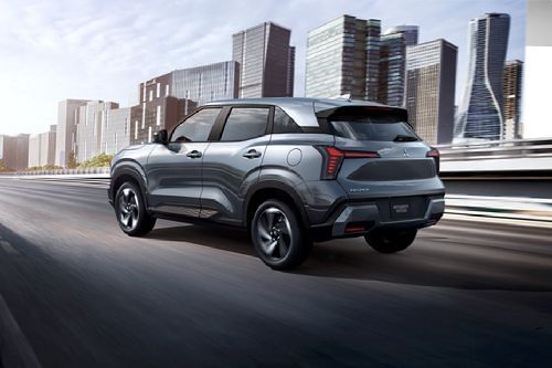 Rear Cross Side View of Mitsubishi Xforce