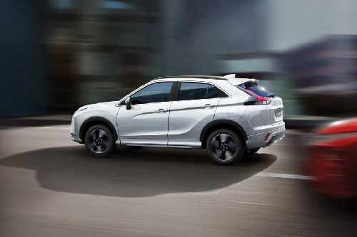 Rear Cross View of Mitsubishi Eclipse Cross