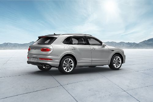 Rear Cross View of Bentley Bentayga