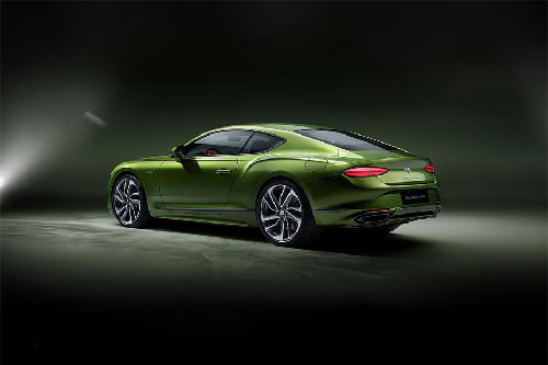 Rear Cross Side View of بنتلي كونتيننتال جي تي