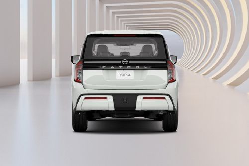 Full Rear View of Nissan Patrol