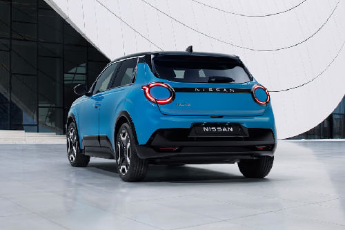 Rear Medium View of Nissan Micra EV
