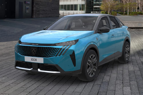 Peugeot  3008 Front angle low view