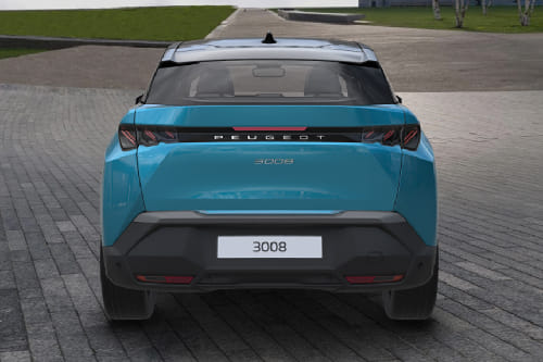 Full Rear View of Peugeot 3008