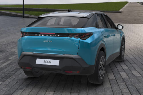 3008 Rear angle view