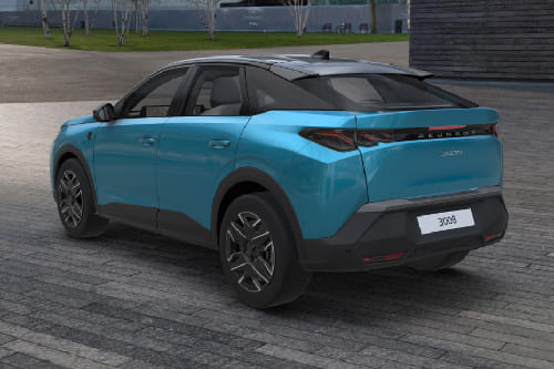 Rear Cross Side View of Peugeot 3008