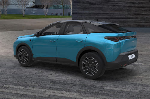 Rear Cross View of Peugeot 3008