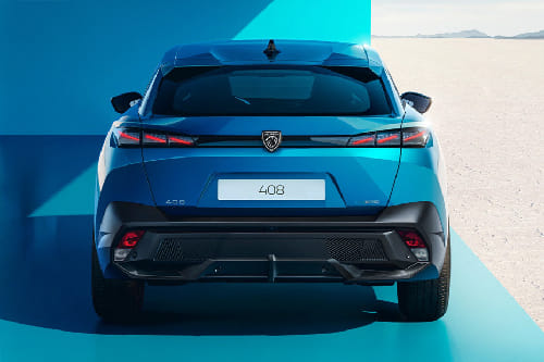 Full Rear View of Peugeot 408