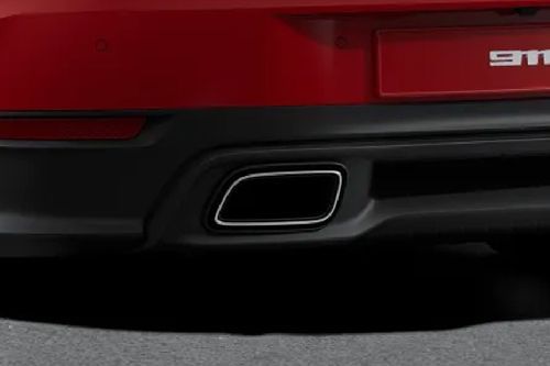 Exhaust Pipe of Porsche 911