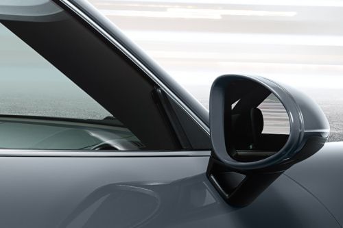 Porsche 718 Drivers Side Mirror Rear Angle