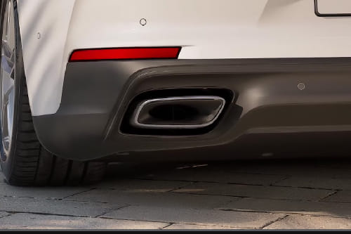 Exhaust Pipe of Porsche Panamera