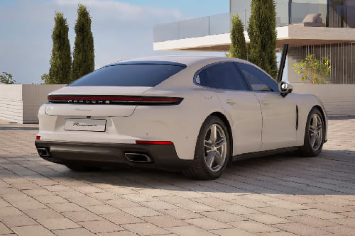 Panamera Rear angle view