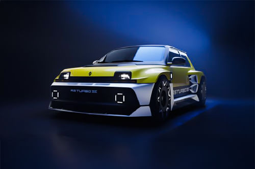 Renault  5 TURBO 3E Front angle low view