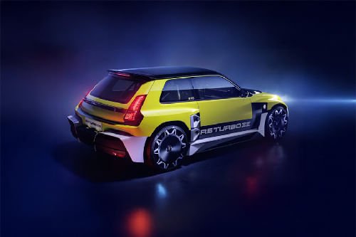 5 TURBO 3E Rear angle view