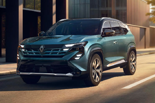 رينو  بوريال Front angle low view