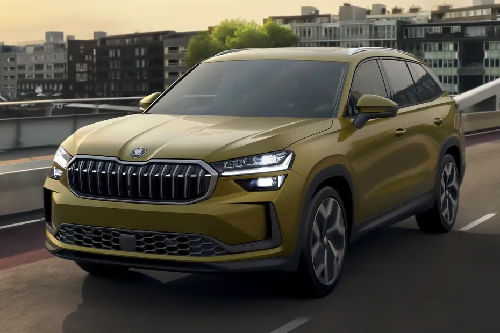 Skoda  Kodiaq Front angle low view