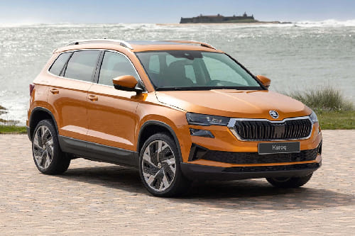 Skoda Karoq Front Cross Side View