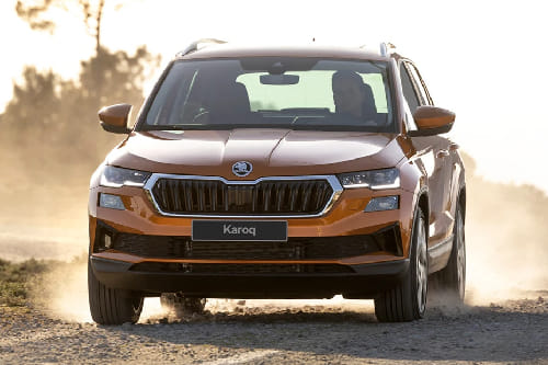 Full Front View of Karoq