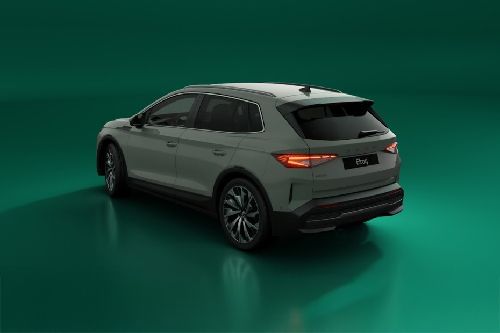 Rear Cross Side View of Skoda Elroq