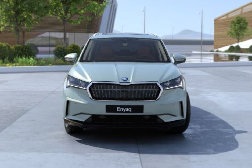 Full Front View of Enyaq