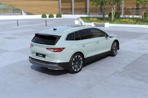 Enyaq Rear angle view