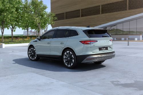 Rear Cross Side View of Skoda Enyaq