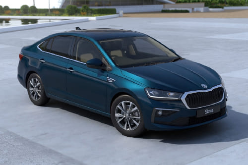 سكودا سلافيا Front Medium View