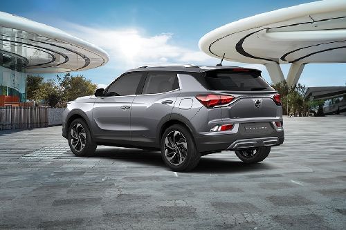 Rear Cross Side View of Ssangyong Korando