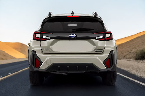 Full Rear View of Subaru Crosstrek Hybrid