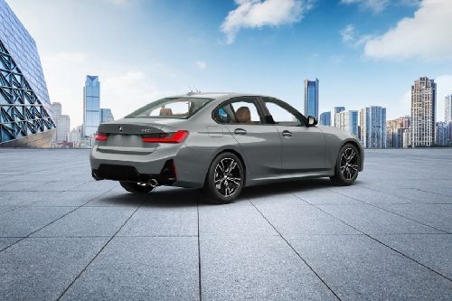 3 Series Rear angle view