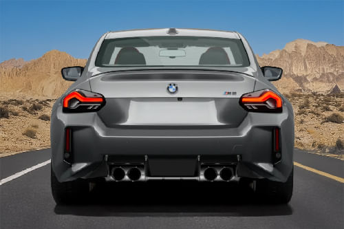 Full Rear View of BMW M2