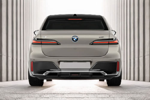 Full Rear View of BMW 7 Series