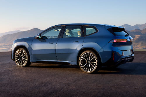 Rear Cross View of BMW IX3