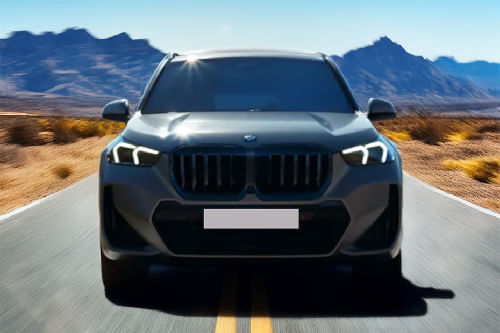 Full Rear View of BMW X1