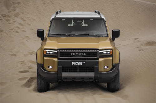 Full Front View of Land Cruiser Prado