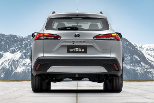 Full Rear View of Toyota Corolla Cross