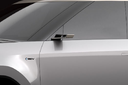 Toyota Land Cruiser SE Drivers Side Mirror Front Angle