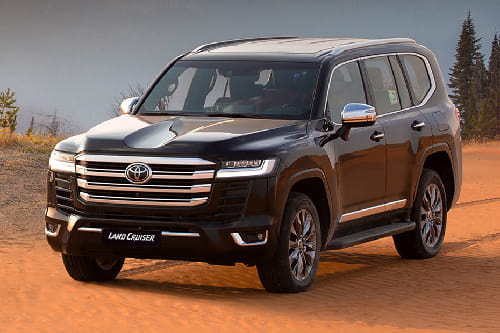 Toyota Land Cruiser Front Side View