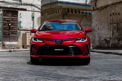 Full Front View of Corolla