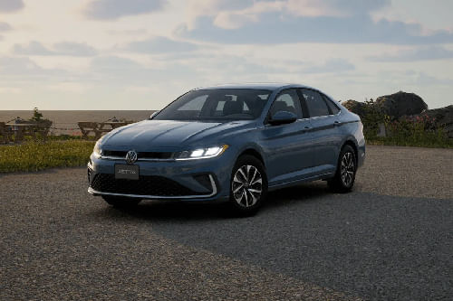 Volkswagen  Jetta Front angle low view