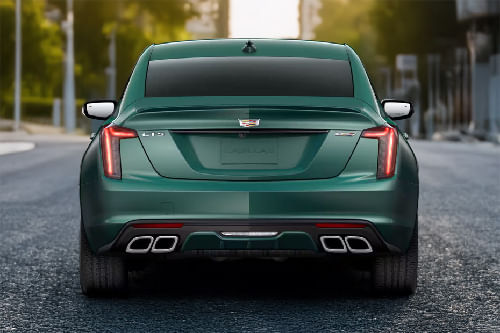 Full Rear View of Cadillac CT5 V