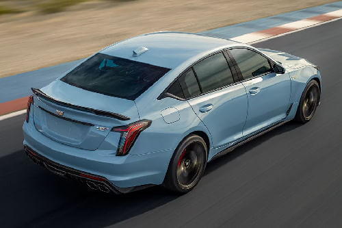 CT5 V Rear angle view