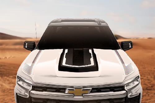 Top View of سيلفرادو إل دي