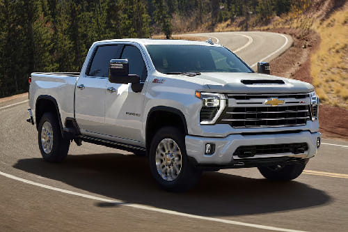 Chevrolet Silverado HD Front Cross Side View