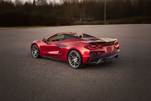 Rear Medium View of Chevrolet CORVETTE Z06