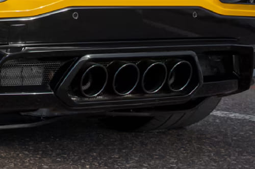 Exhaust Pipe of Chevrolet Corvette ZR1