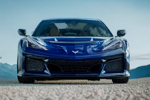 Full Front View of Corvette ZR1