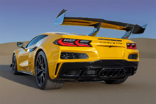 Rear Medium View of Chevrolet Corvette ZR1