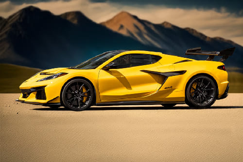 Corvette ZR1 Side view