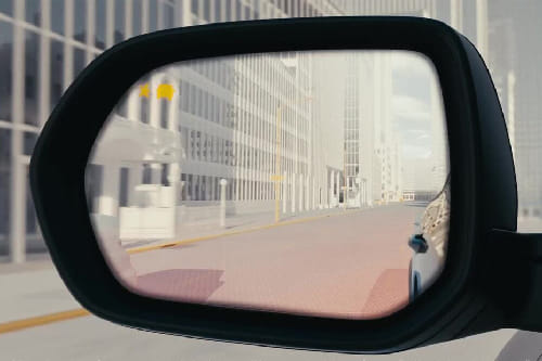 Chevrolet Traverse Drivers Side Mirror Rear Angle